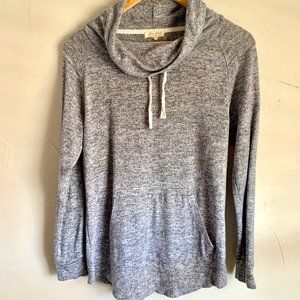 Ultra Flirt Cowl Neck Tunic Top Small